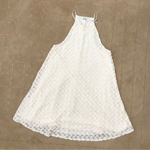 Kimchi Blue EUC Lace Mini Dress Sleeveless Ivory White Size XS